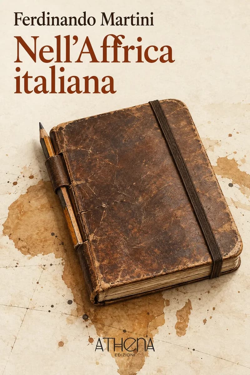 Nell'Affrica italiana di Ferdinando Martini – copertina Edizioni Athena