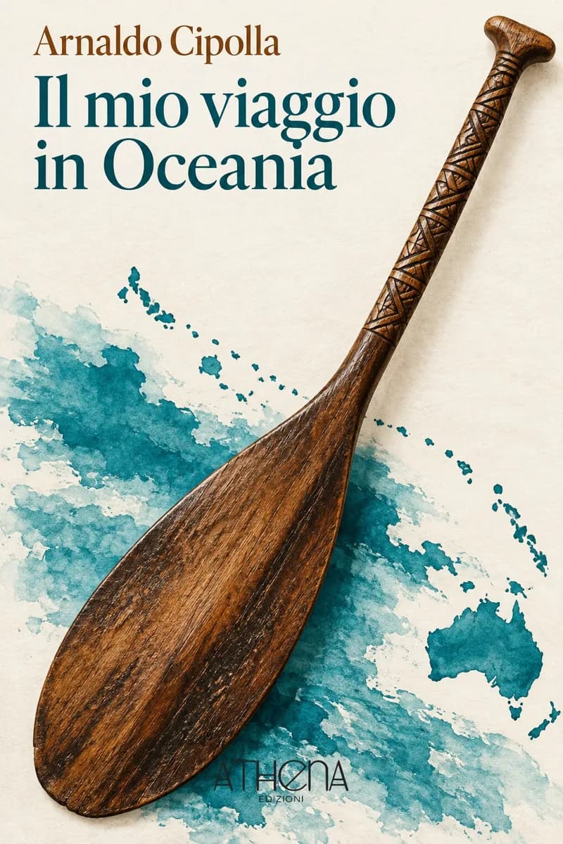 Il mio viaggio in Oceania di Arnaldo Cipolla – copertina Edizioni Athena