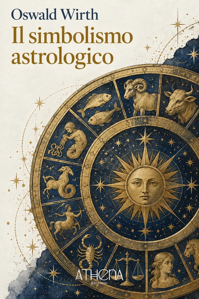 Il simbolismo astrologico di Oswald Wirth – copertina Edizioni Athena