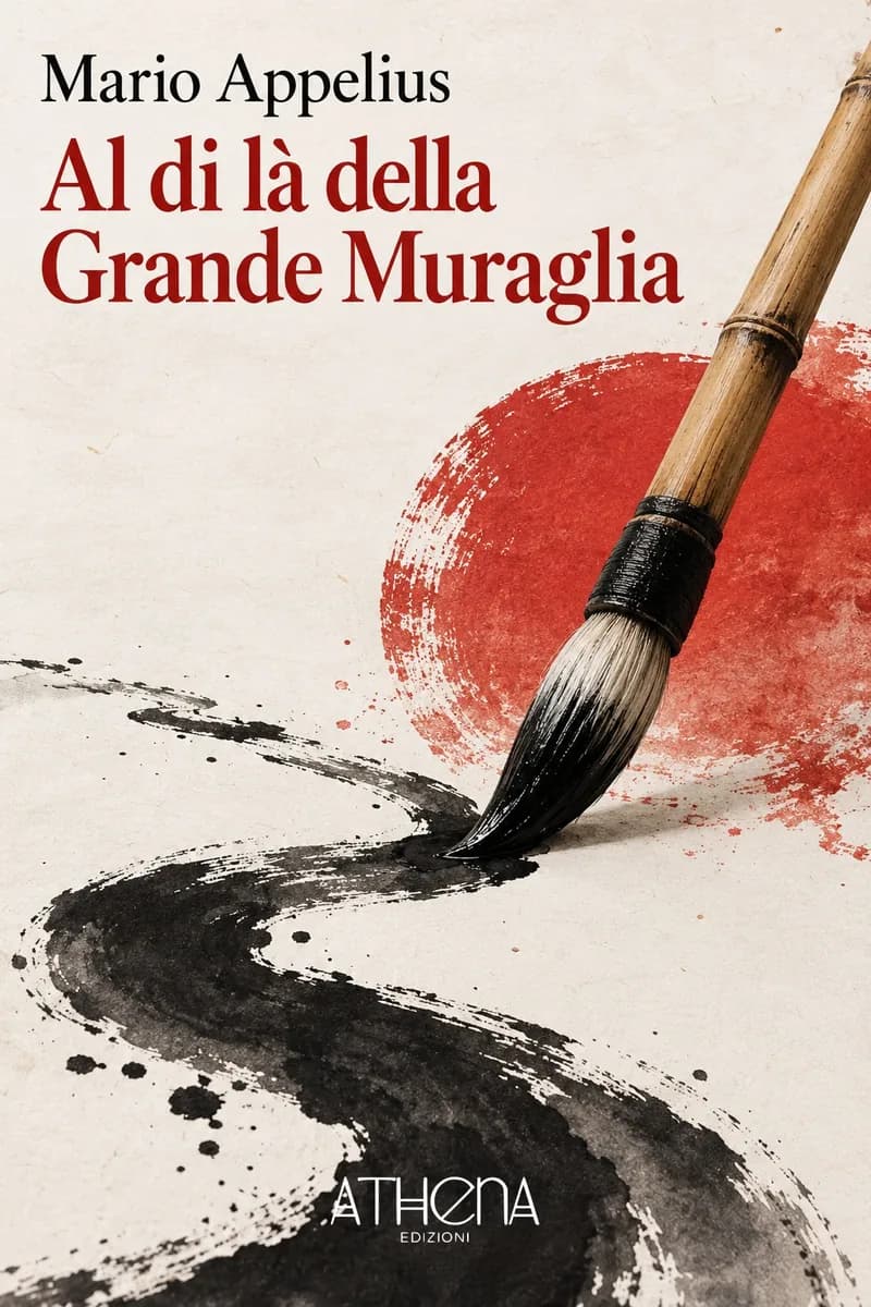 Al di là della Grande Muraglia di Mario Appelius – copertina Edizioni Athena