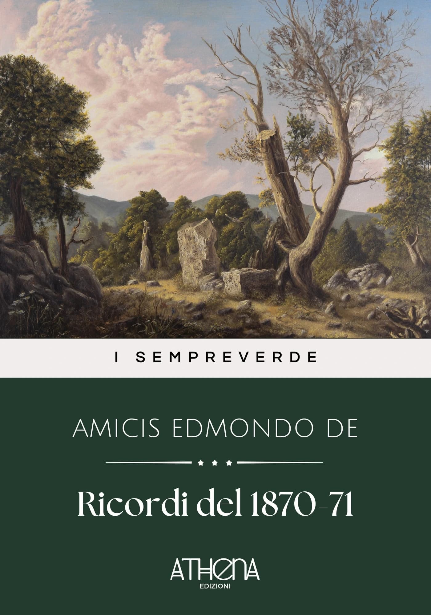 Copertina di Ricordi del 1870-71