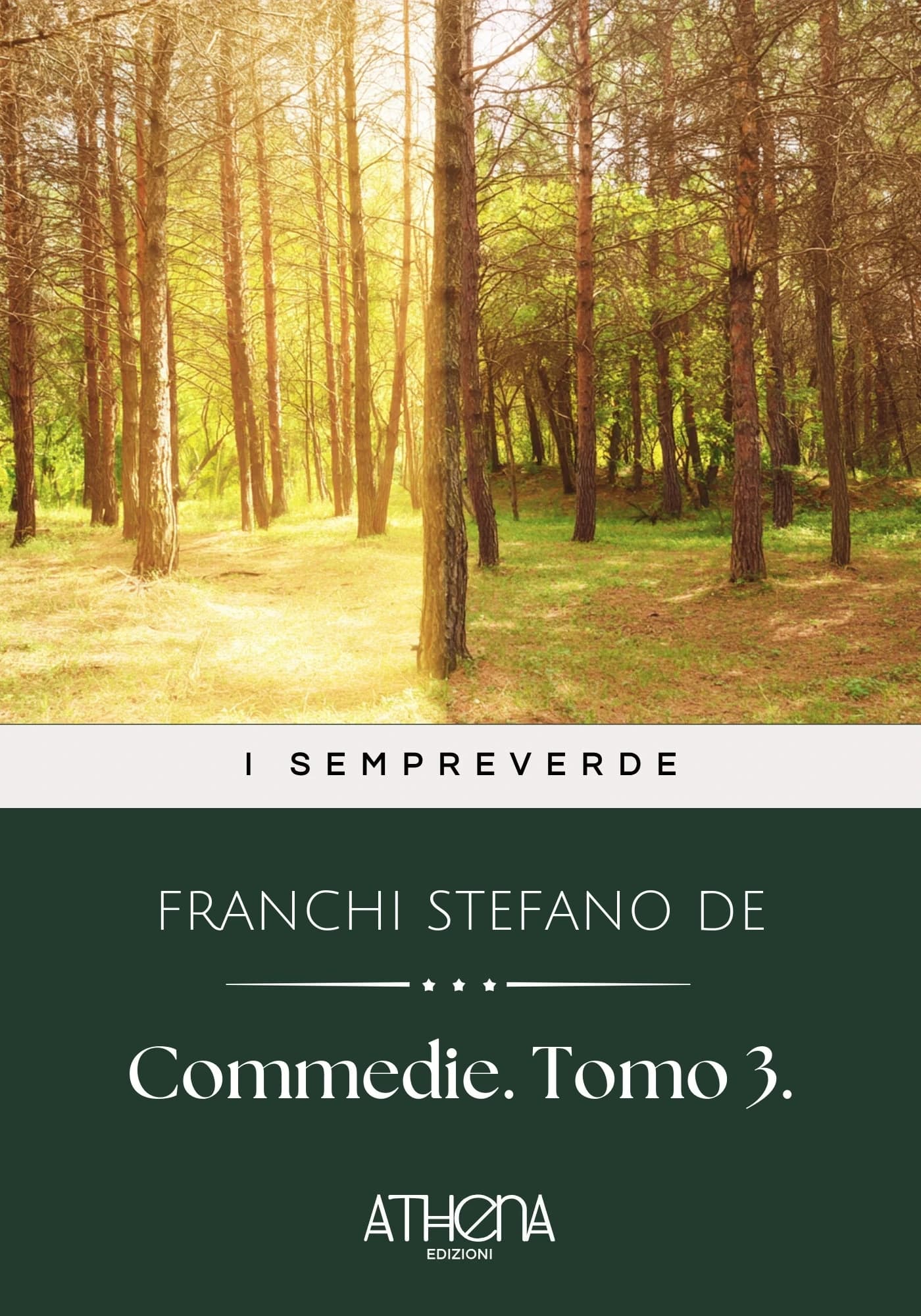 Copertina di Commedie. Tomo 3.