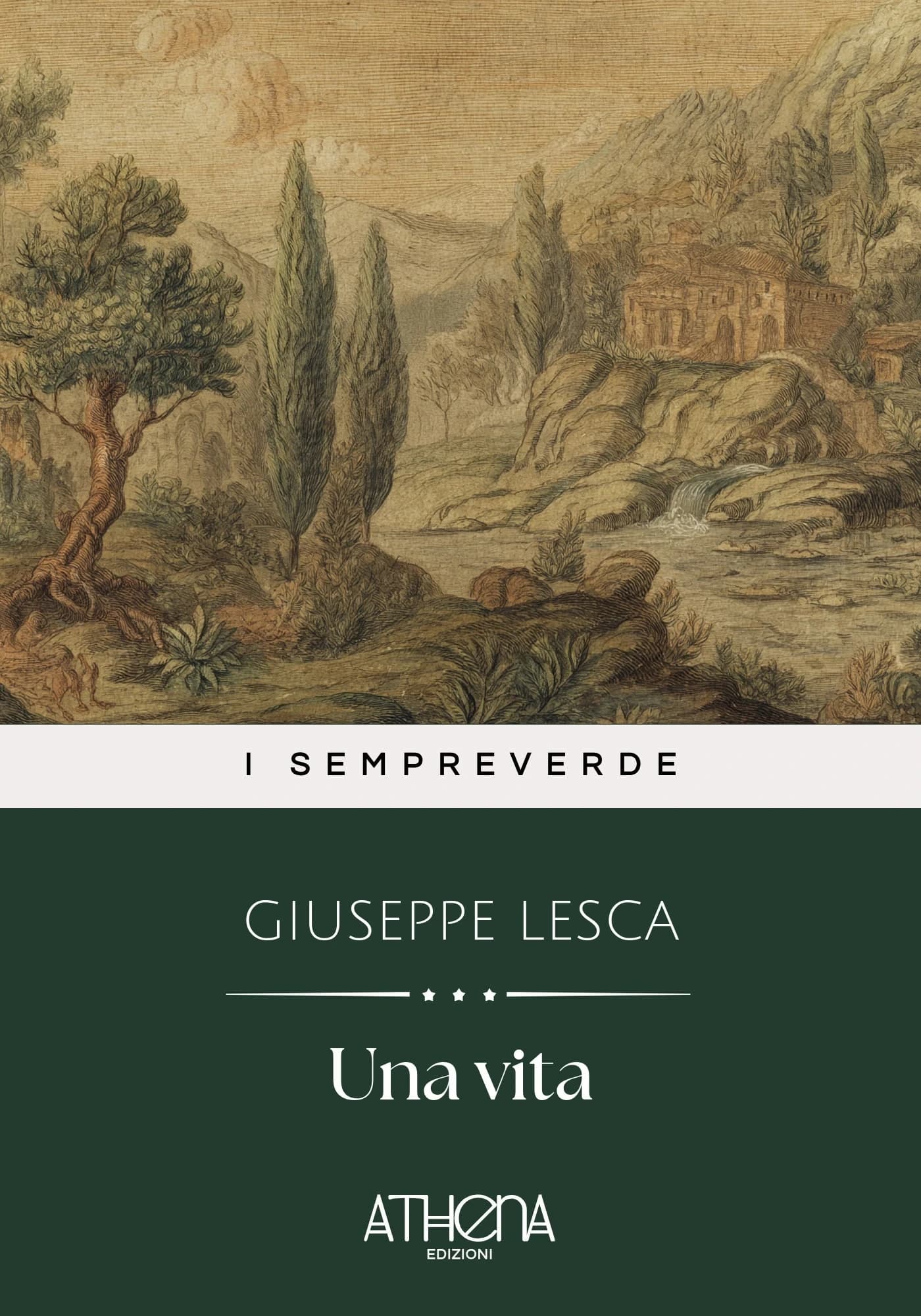Copertina di Una vita