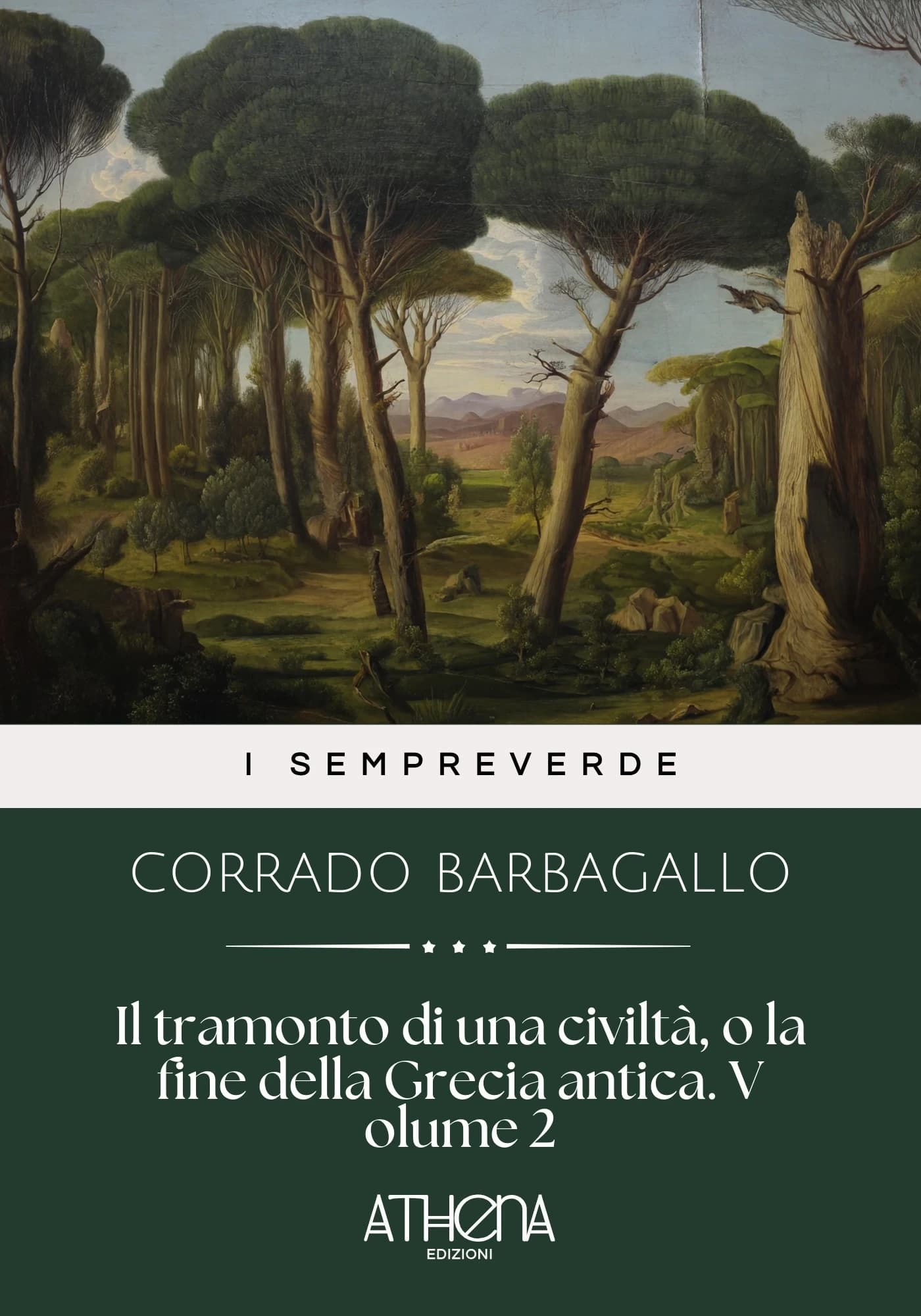Copertina di Il tramonto di una c