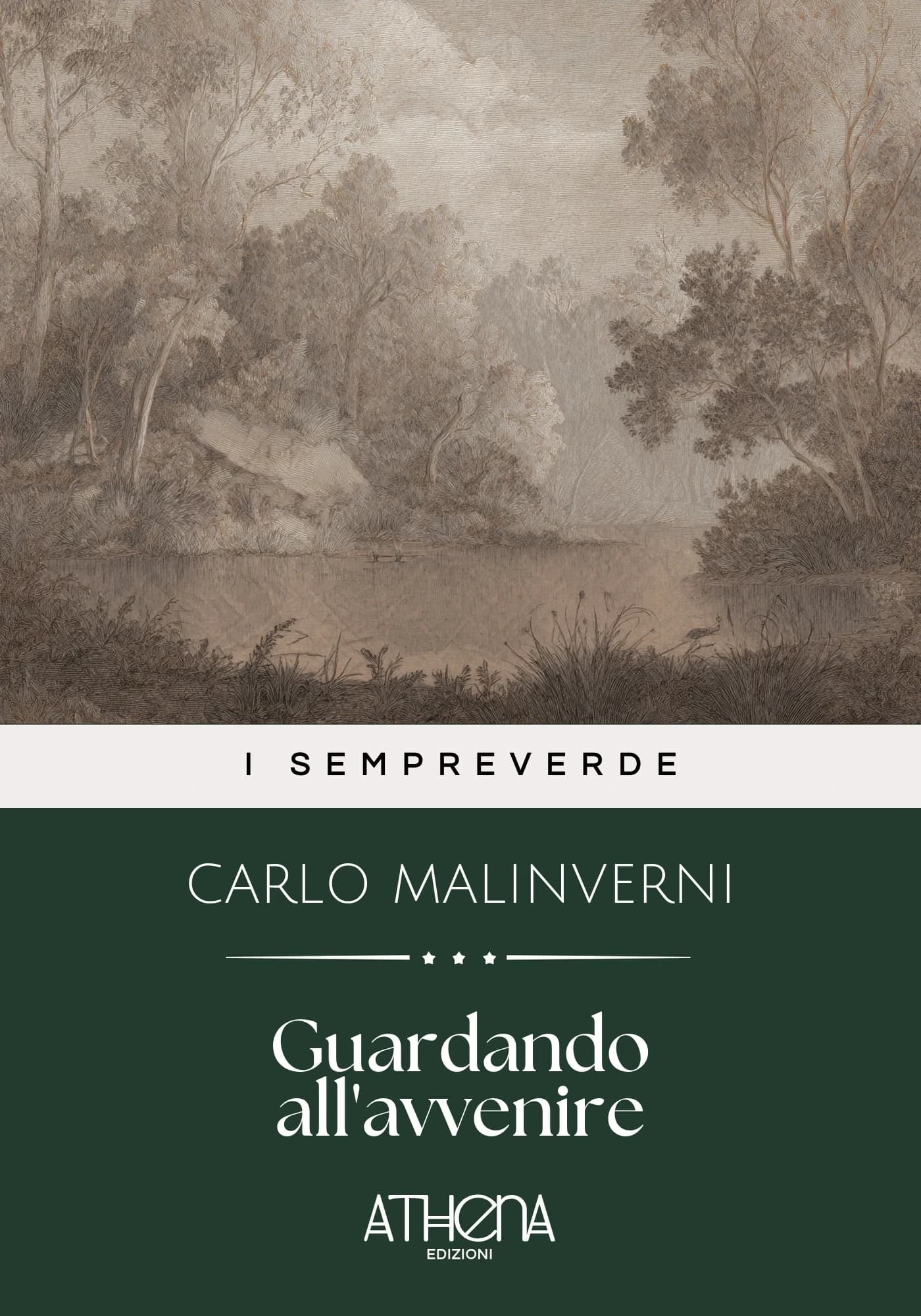 Copertina di Guardando all'avveni