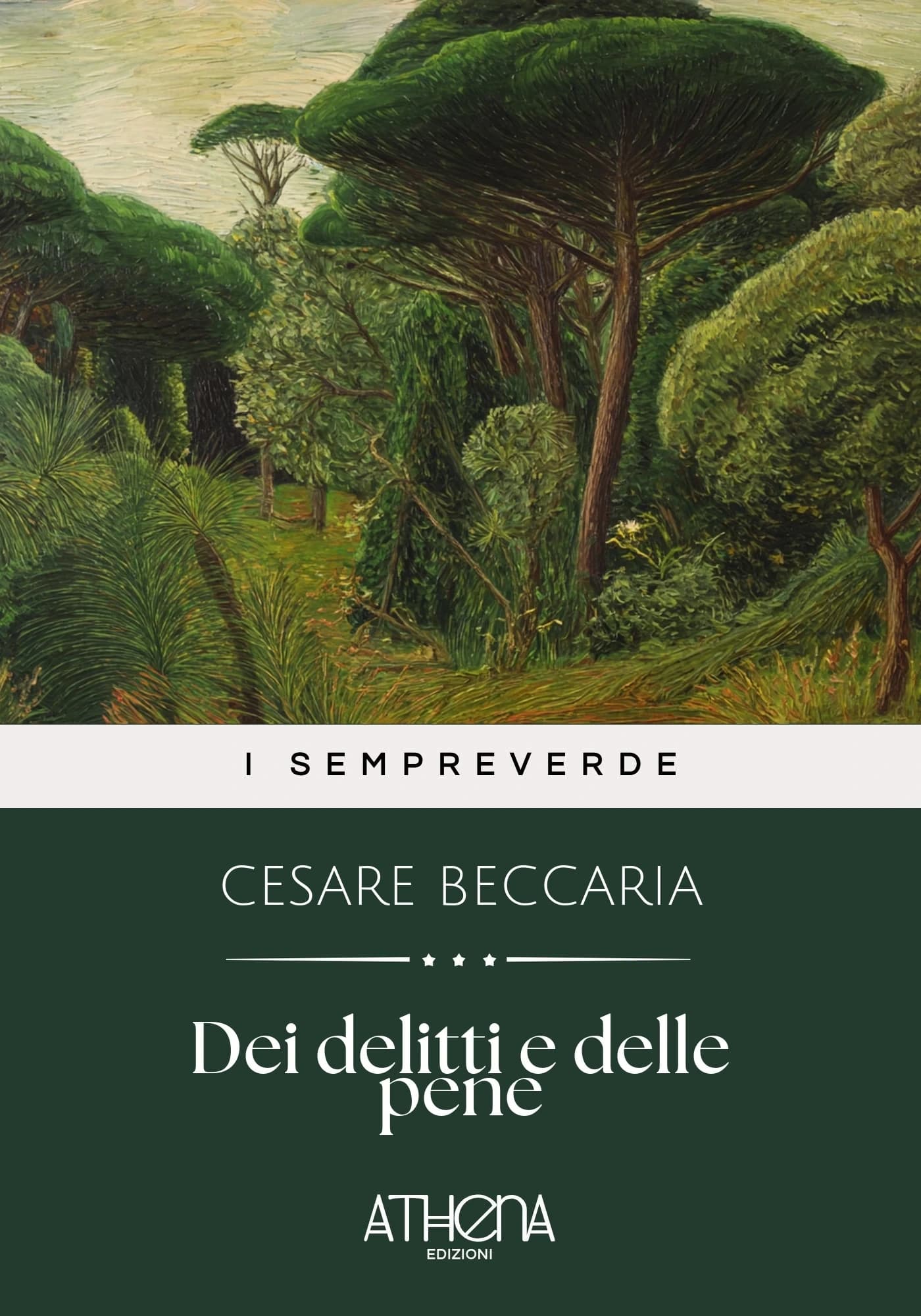 Copertina di Dei delitti e delle