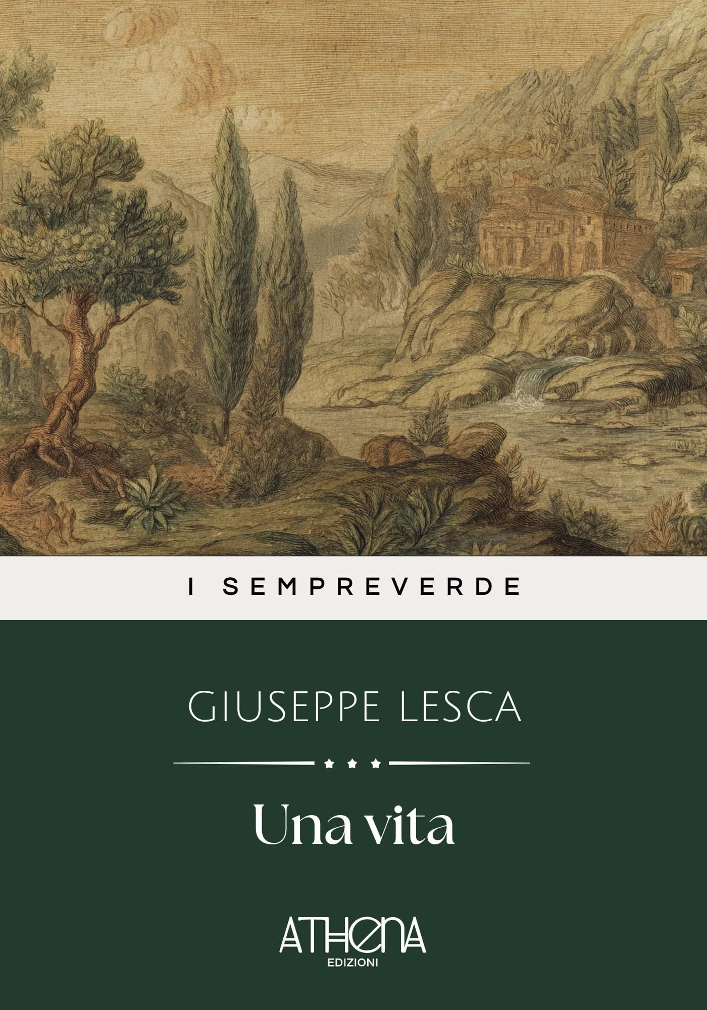 Copertina di Una vita