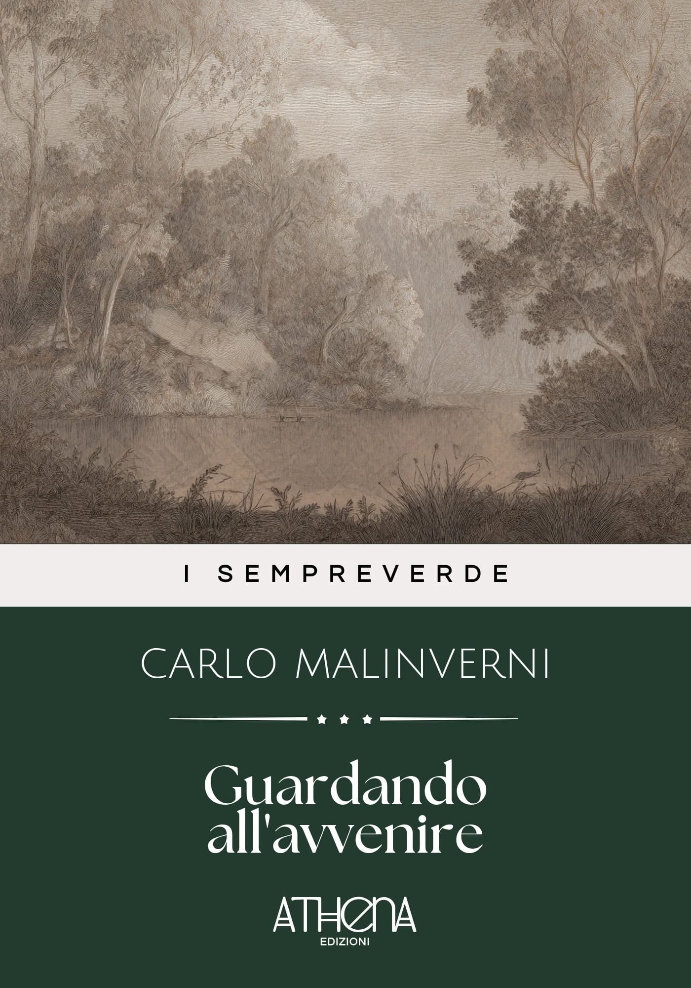 Copertina di Guardando all'avveni