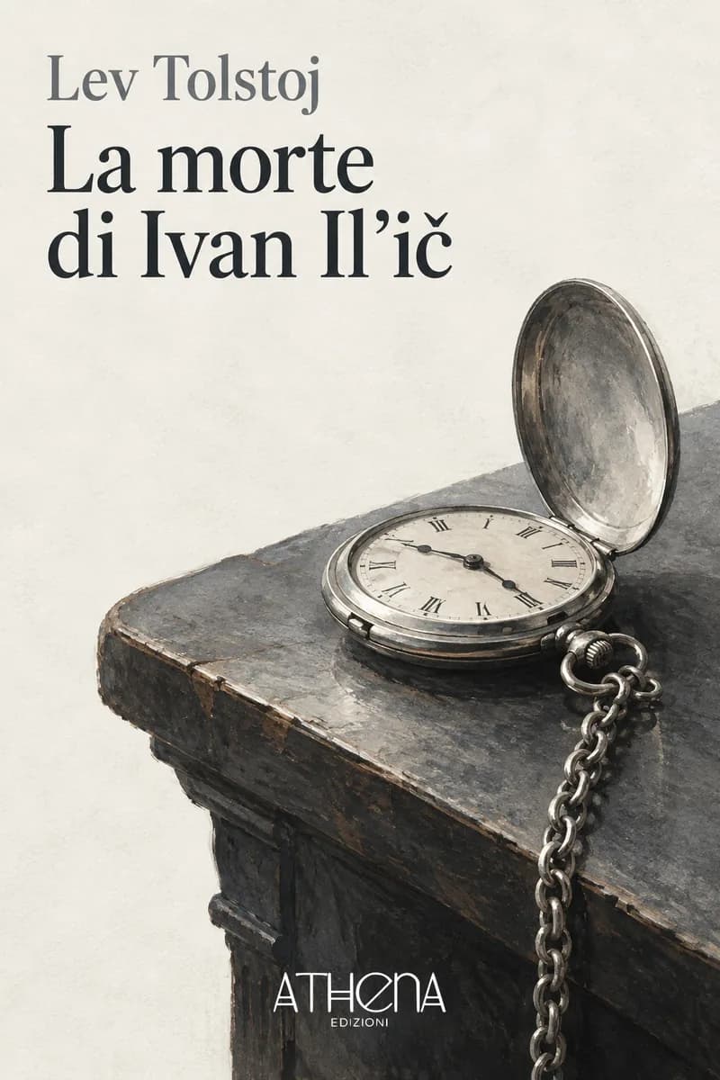 La morte di Ivan Il'ič di Lev Tolstoj – copertina Edizioni Athena