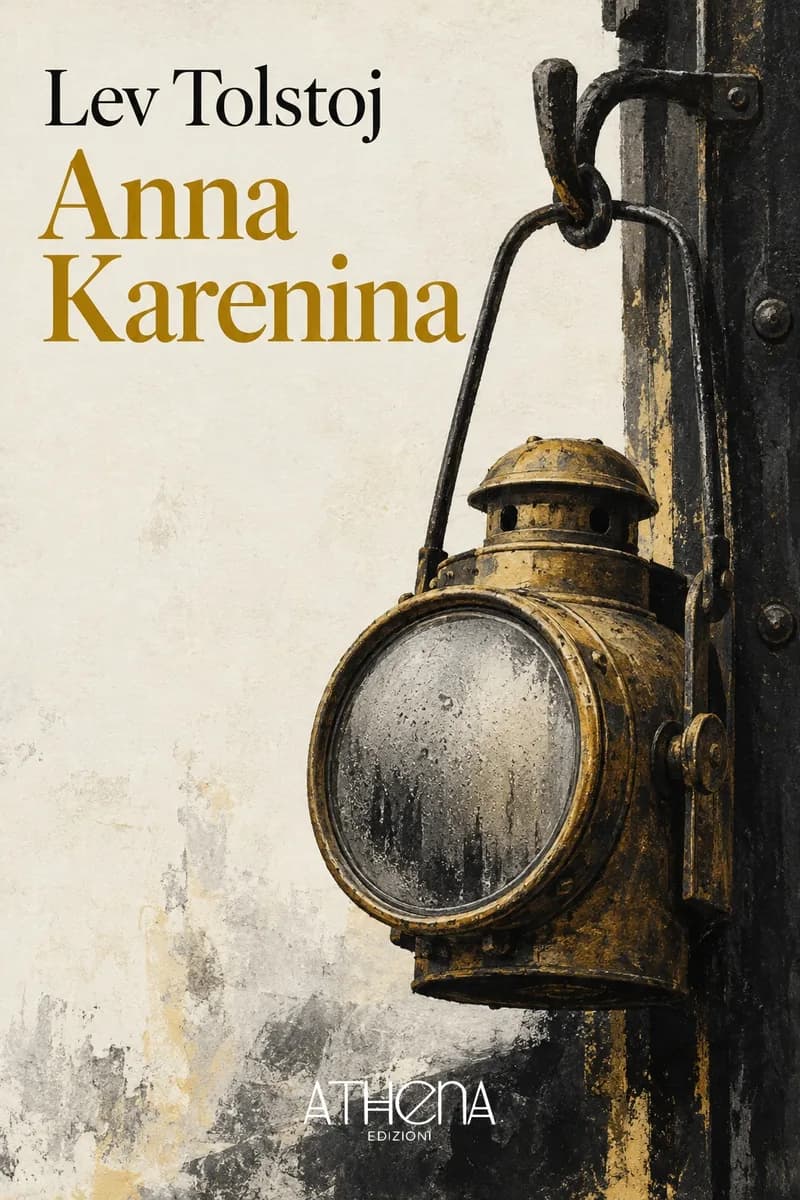 Anna Karenina di Lev Tolstoj – copertina Edizioni Athena