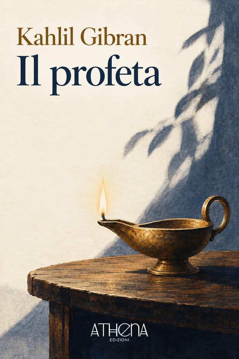 Il profeta di Kahlil Gibran – copertina Edizioni Athena