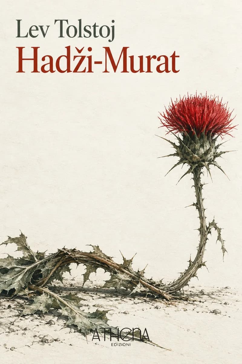 Hadži-Murat di Lev Tolstoj – copertina Edizioni Athena