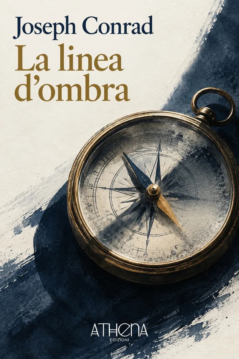 La linea d'ombra di Joseph Conrad – copertina Edizioni Athena