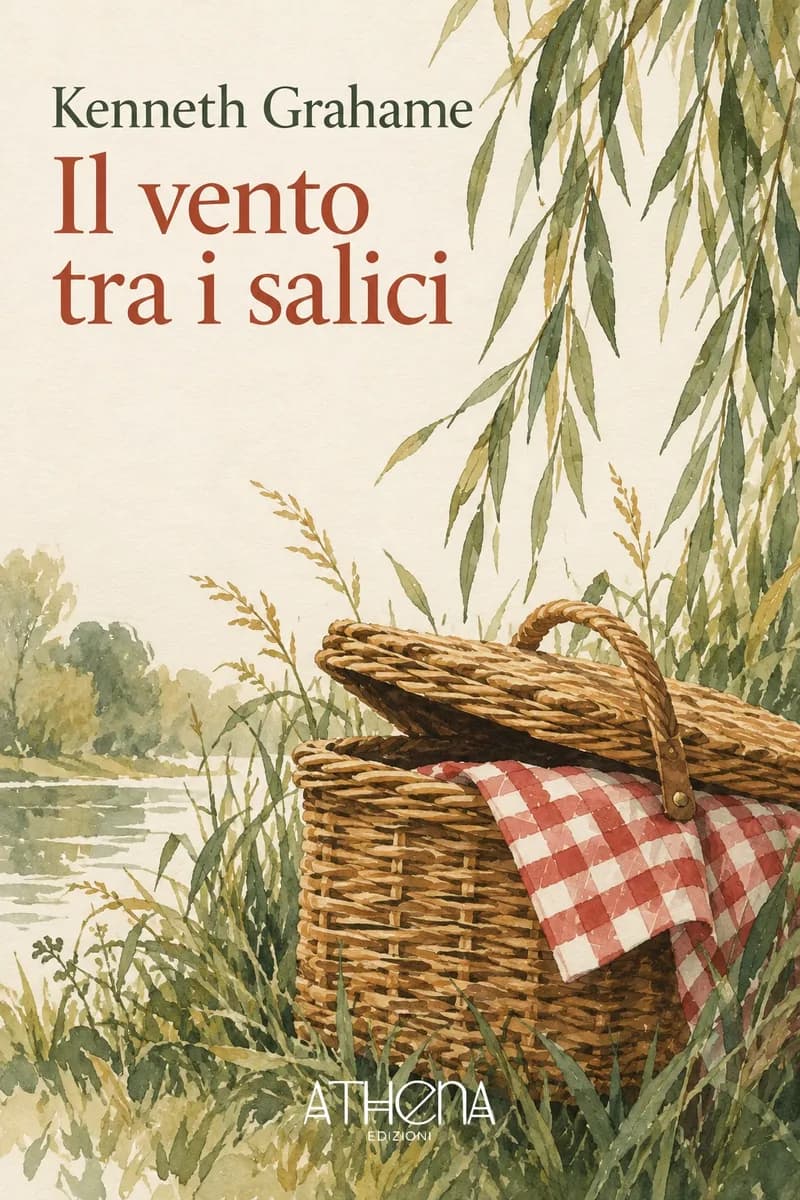 Il vento tra i salici di Kenneth Grahame – copertina Edizioni Athena