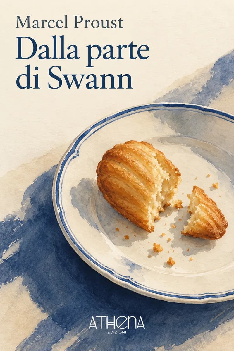 Dalla parte di Swann di Marcel Proust – copertina Edizioni Athena