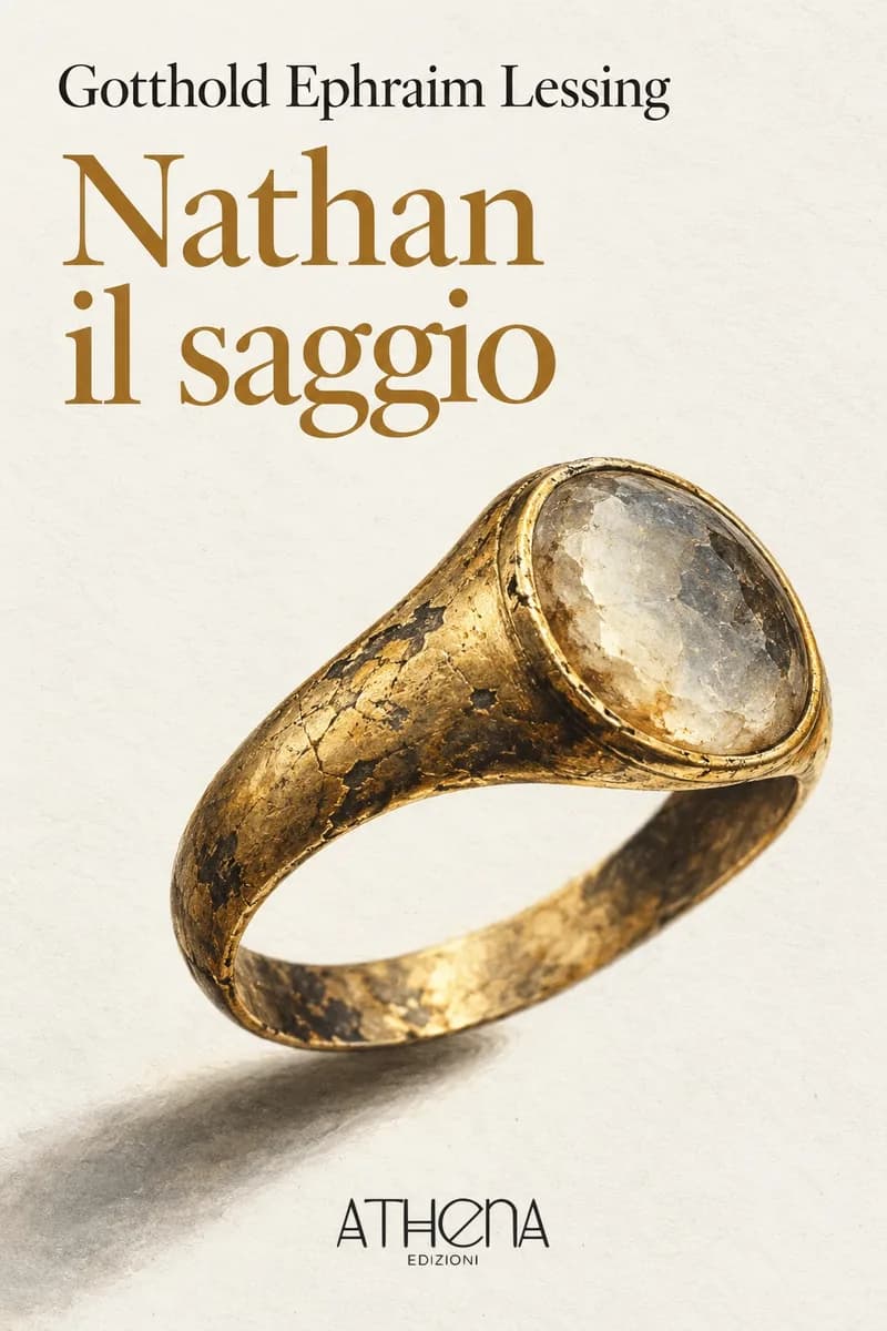 Nathan il saggio di Gotthold Ephraim Lessing – copertina Edizioni Athena