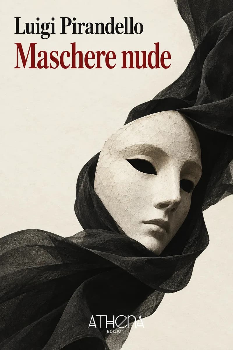 Maschere nude di Luigi Pirandello – copertina Edizioni Athena