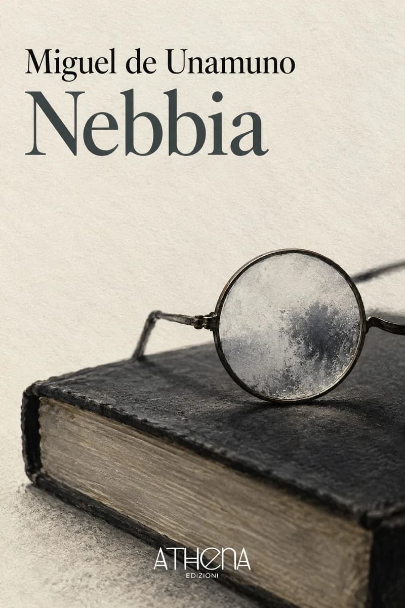 Nebbia di Miguel de Unamuno – copertina Edizioni Athena