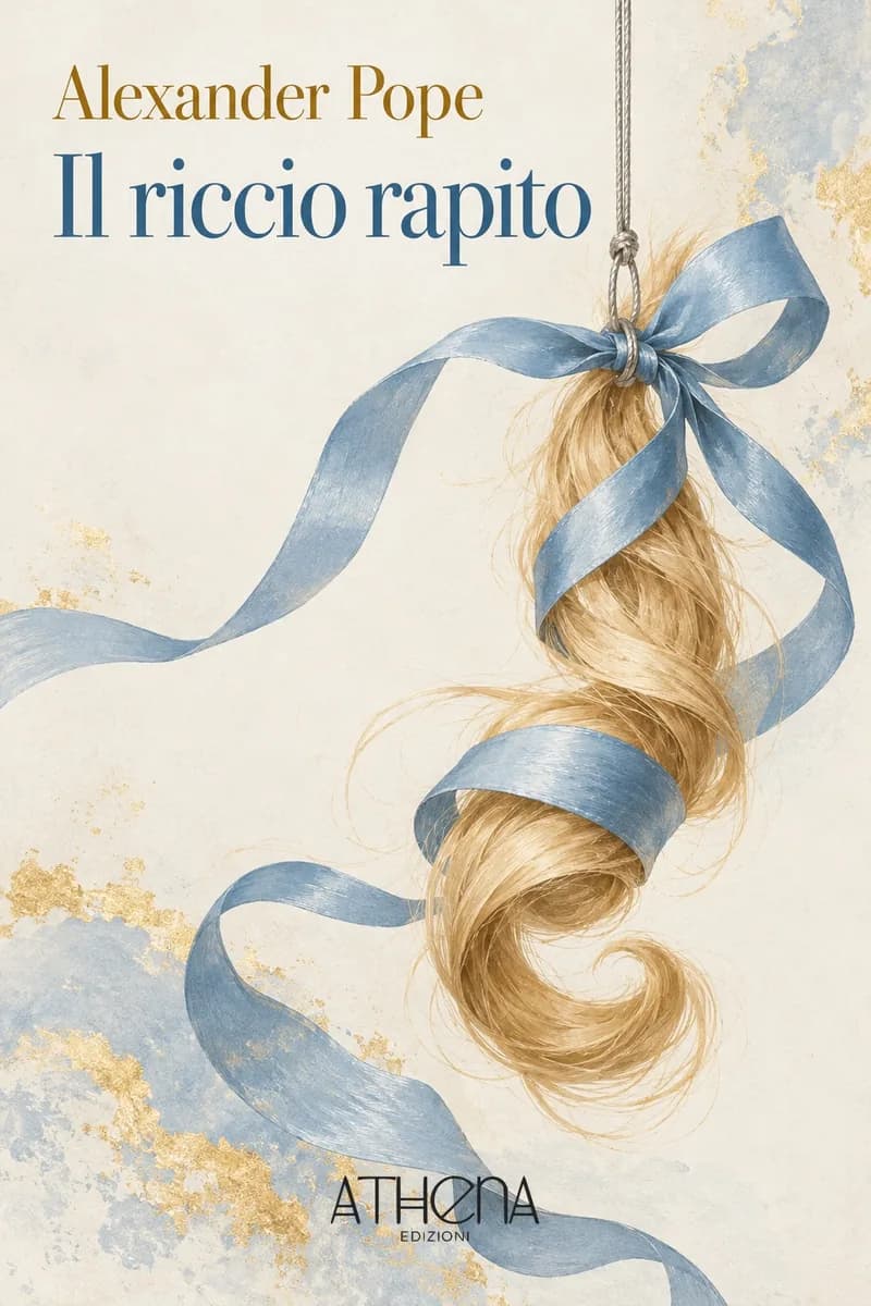 Il riccio rapito di Alexander Pope – copertina Edizioni Athena
