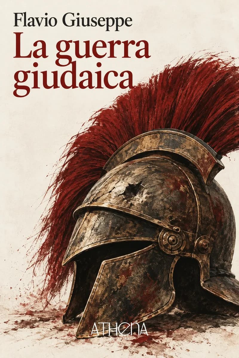 La guerra giudaica di Flavio Giuseppe – copertina Edizioni Athena