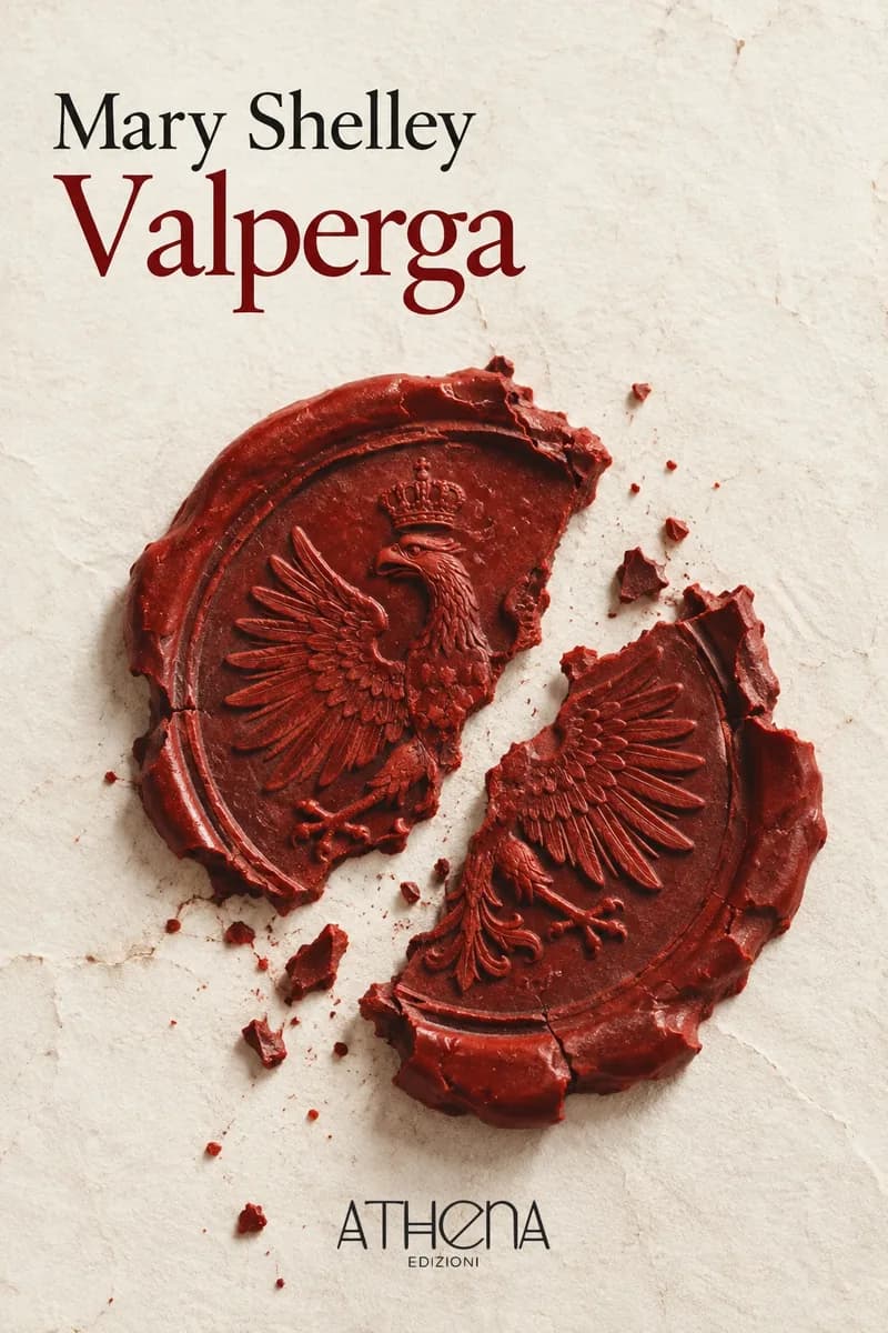 Valperga di Mary Shelley – copertina Edizioni Athena