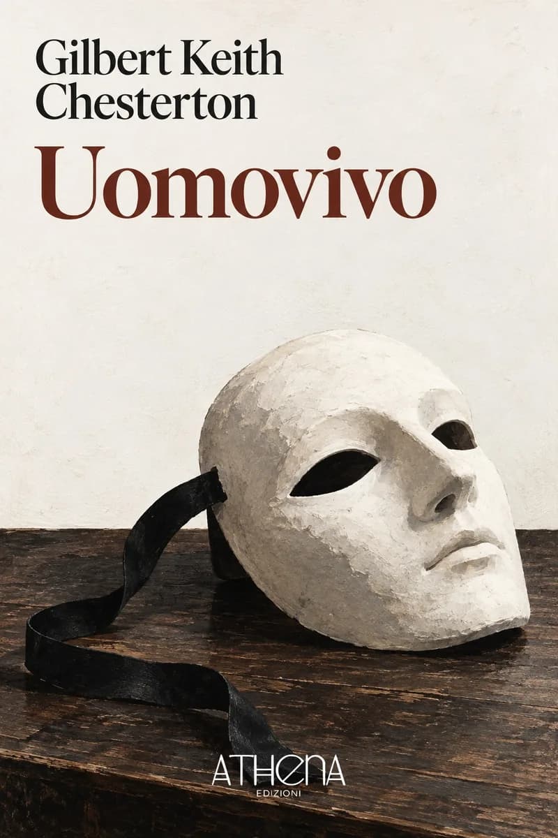 Uomovivo di Gilbert Keith Chesterton – copertina Edizioni Athena