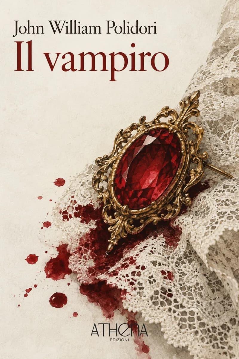 Il vampiro di John William Polidori – copertina Edizioni Athena