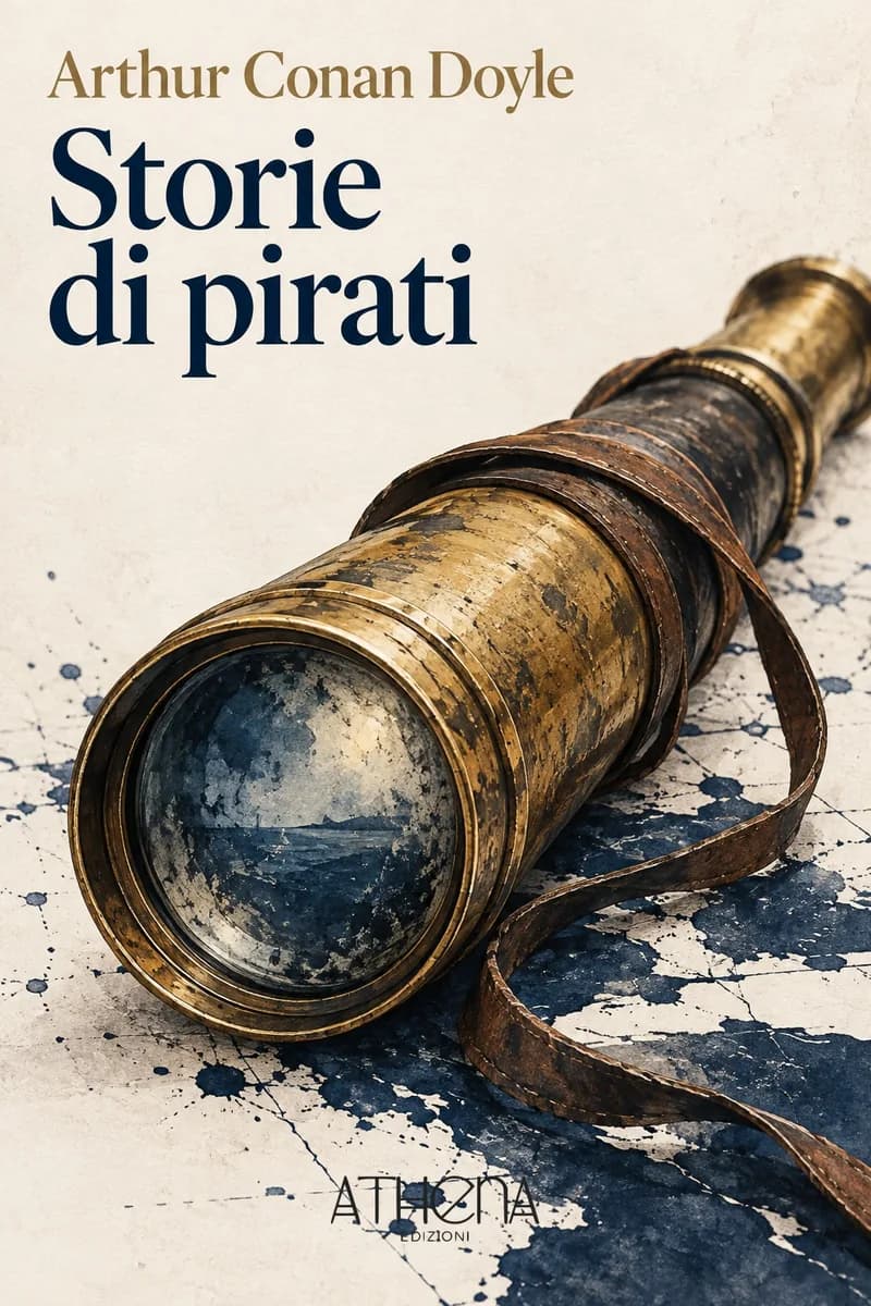 Storie di pirati di Arthur Conan Doyle – copertina Edizioni Athena