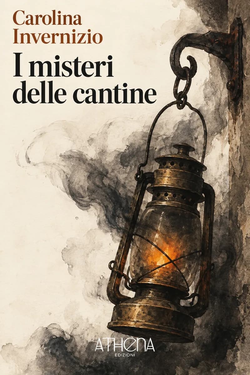 I misteri delle cantine di Carolina Invernizio – copertina Edizioni Athena