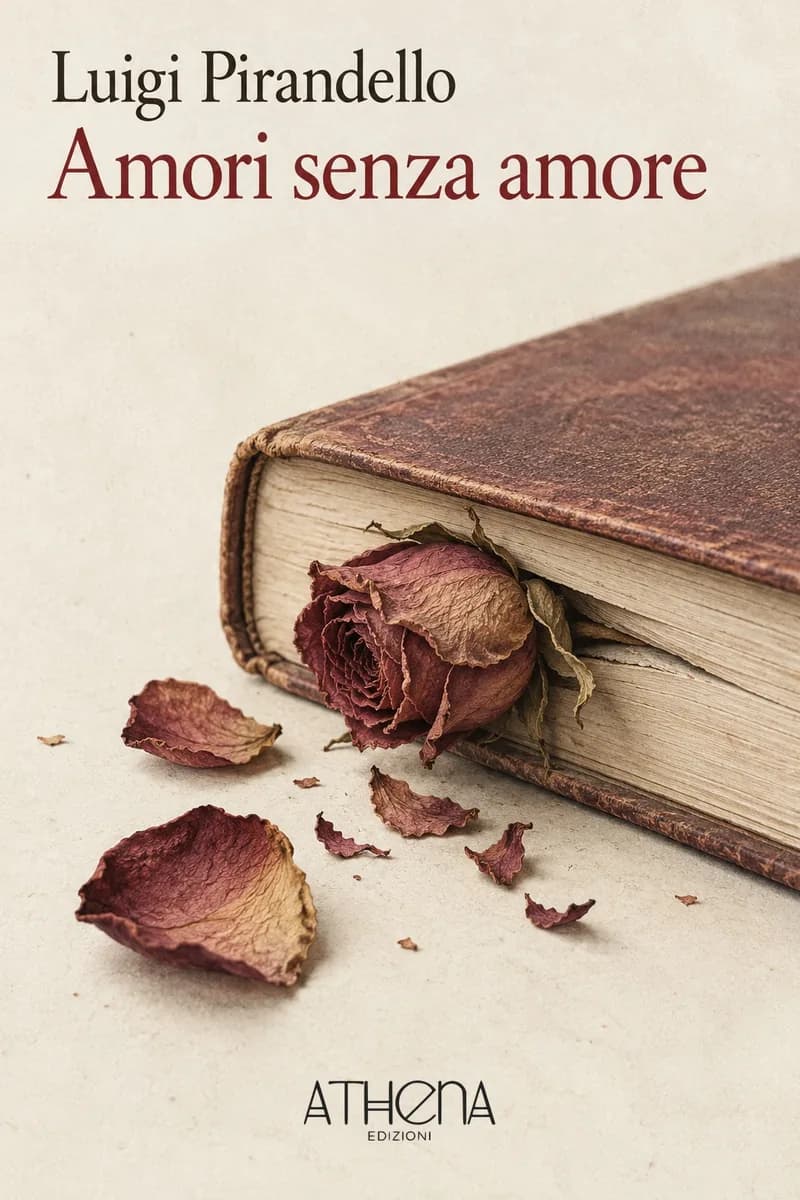Amori senza amore di Luigi Pirandello – copertina Edizioni Athena