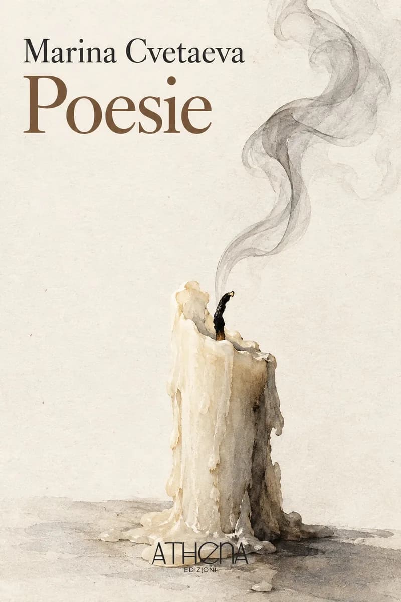 Poesie di Marina Cvetaeva – copertina Edizioni Athena