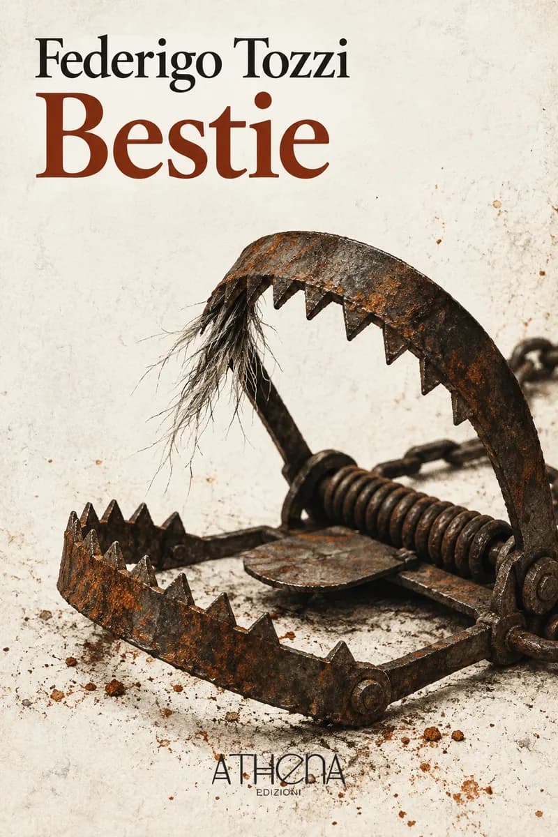 Bestie di Federigo Tozzi – copertina Edizioni Athena