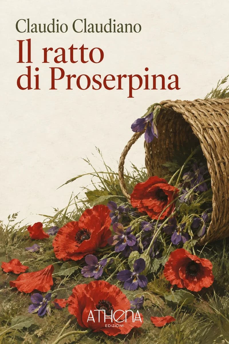 Il ratto di Proserpina di Claudio Claudiano – copertina Edizioni Athena