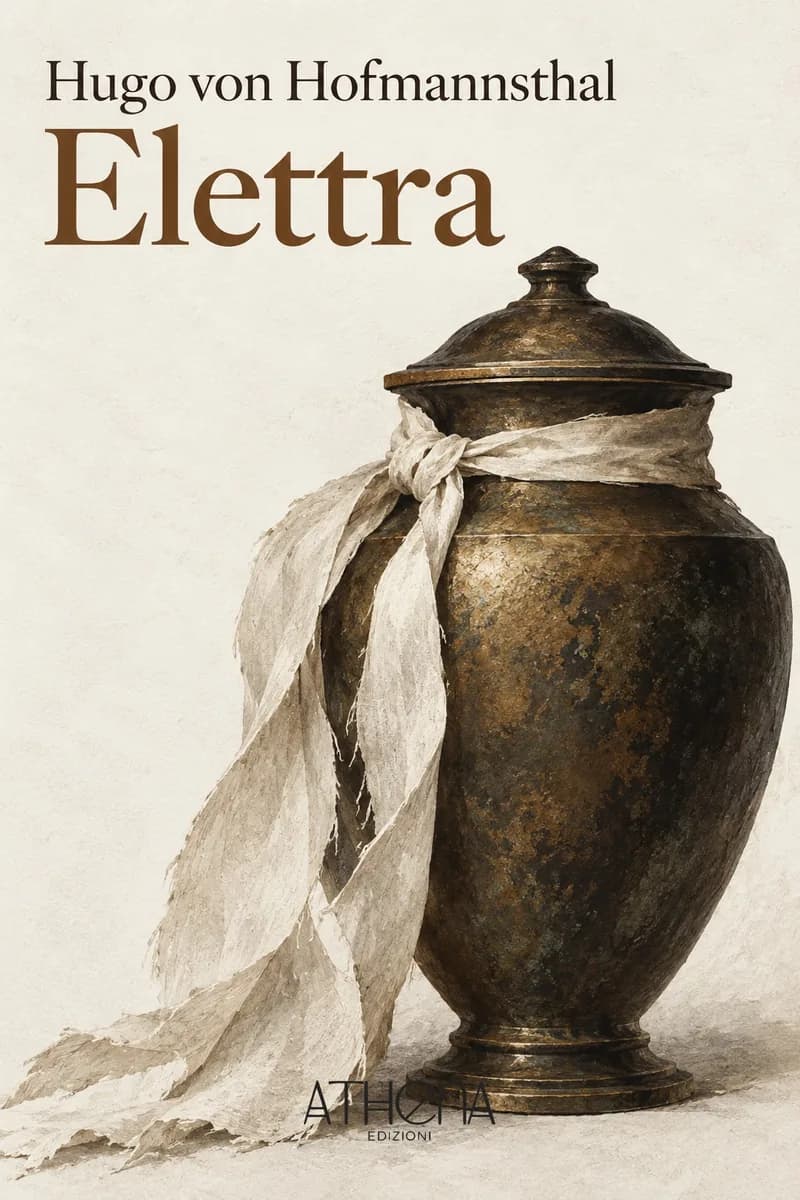 Elettra di Hugo von Hofmannsthal – copertina Edizioni Athena