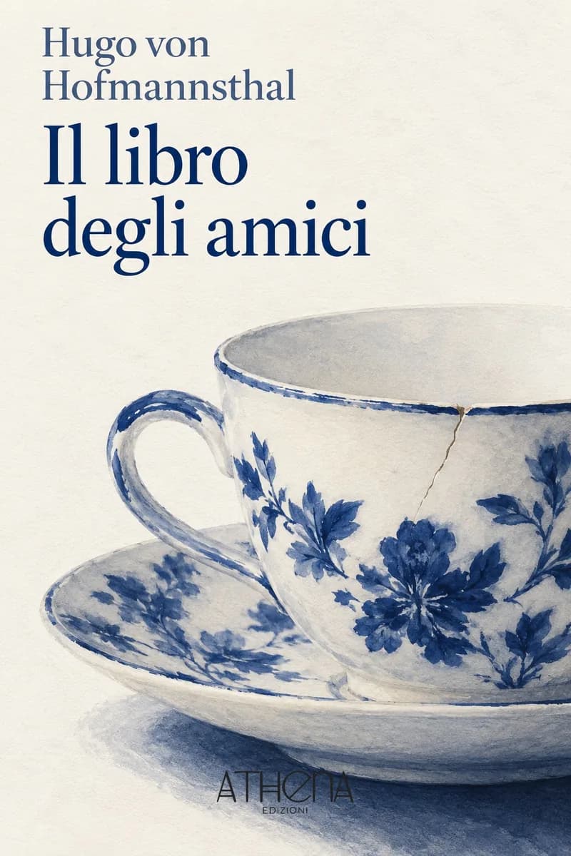 Il libro degli amici di Hugo von Hofmannsthal – copertina Edizioni Athena
