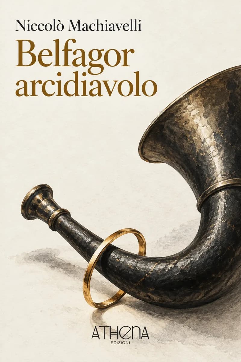 Belfagor arcidiavolo di Niccolò Machiavelli – copertina Edizioni Athena