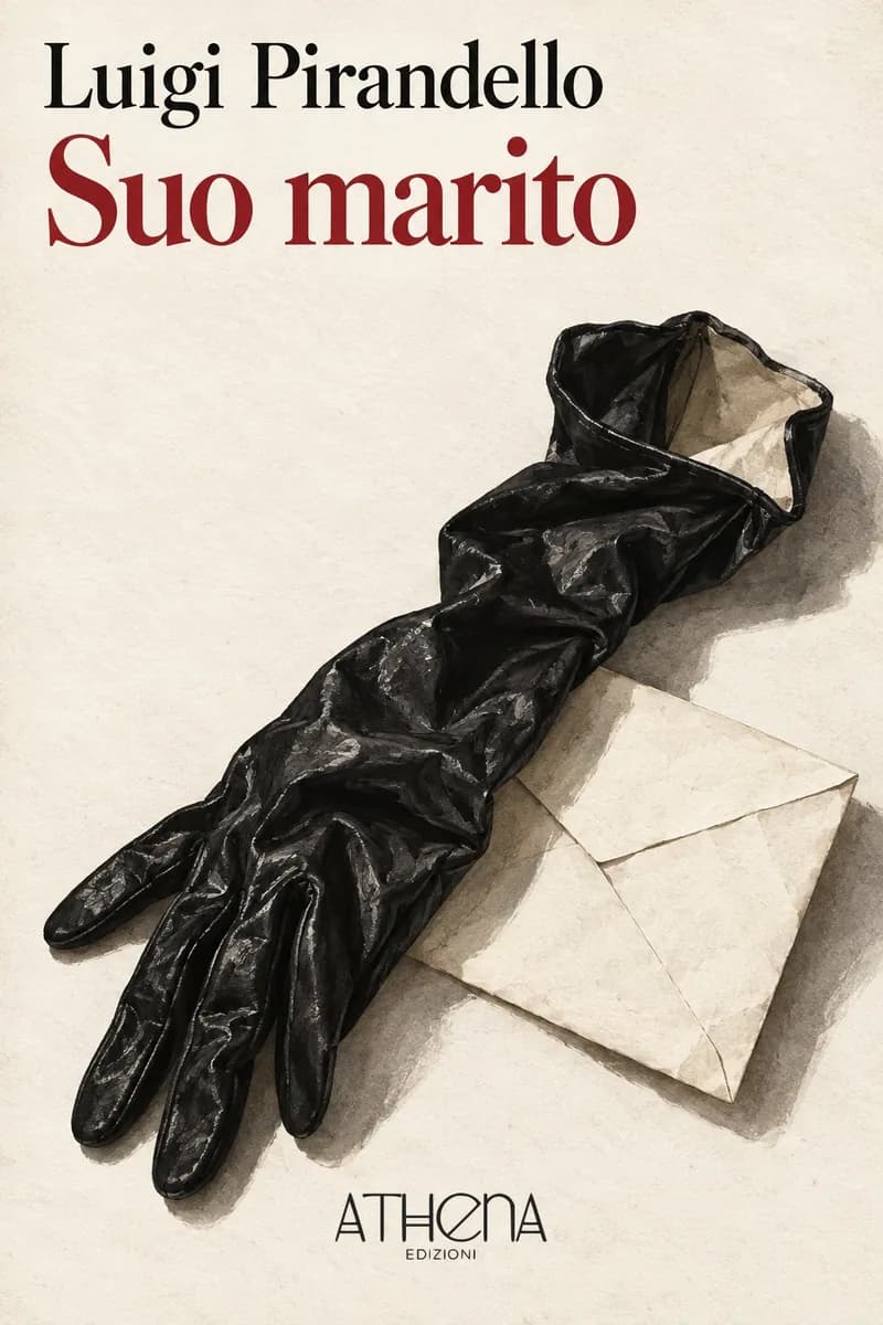 Suo marito di Luigi Pirandello – copertina Edizioni Athena