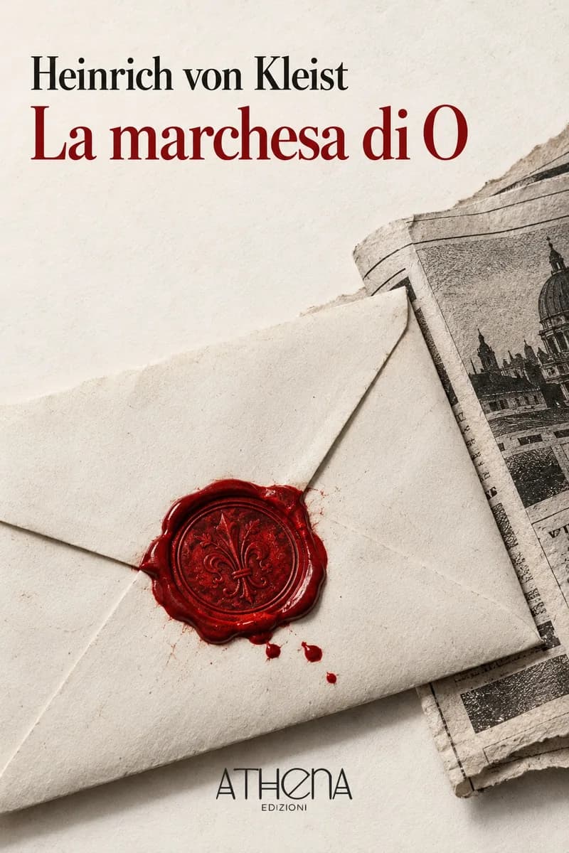 La marchesa di O di Heinrich von Kleist – copertina Edizioni Athena