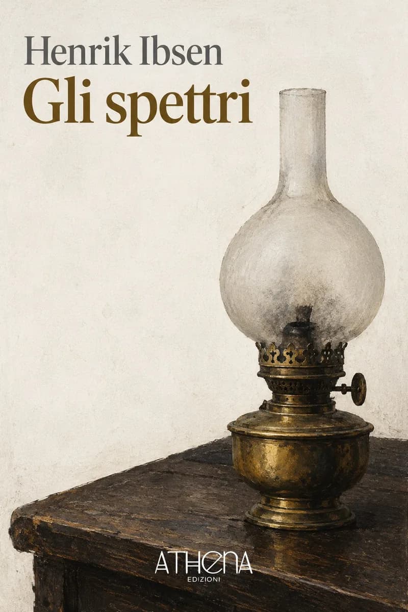 Gli spettri di Henrik Ibsen – copertina Edizioni Athena