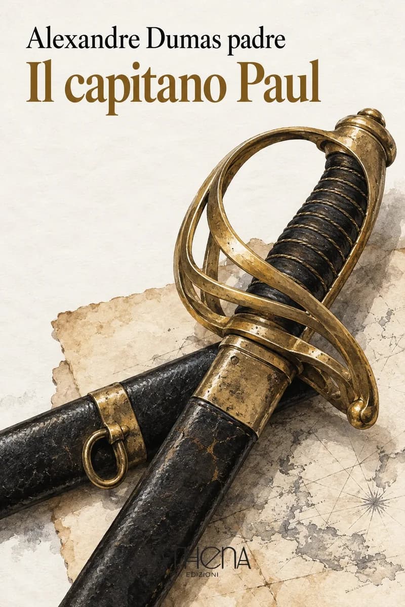 Il capitano Paul di Alexandre Dumas padre – copertina Edizioni Athena