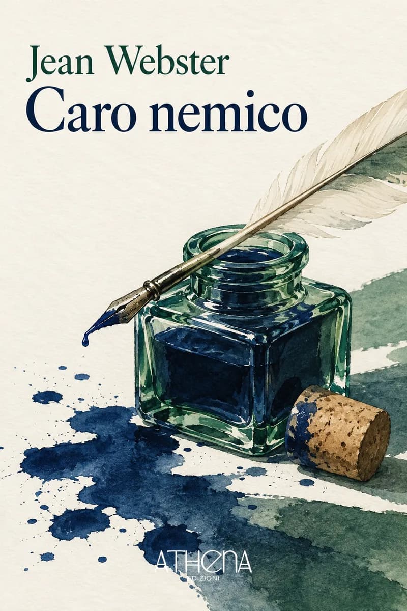 Caro nemico di Jean Webster – copertina Edizioni Athena