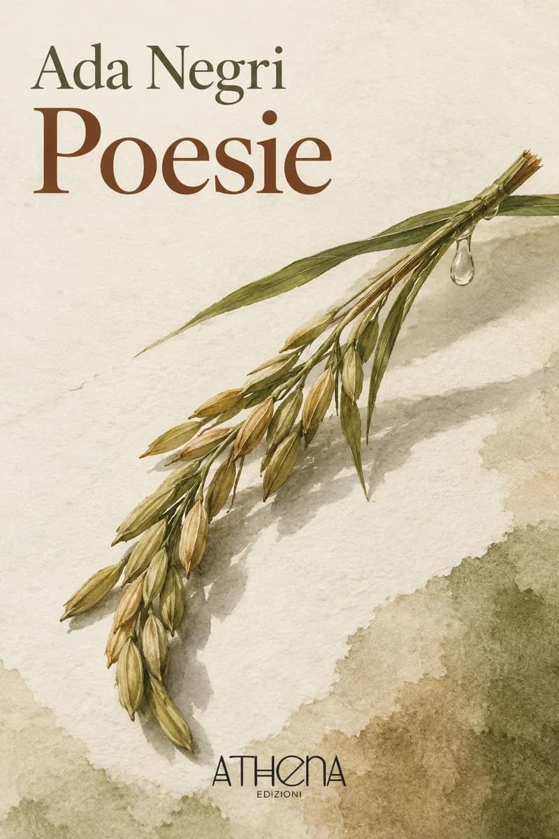 Poesie di Ada Negri – copertina Edizioni Athena