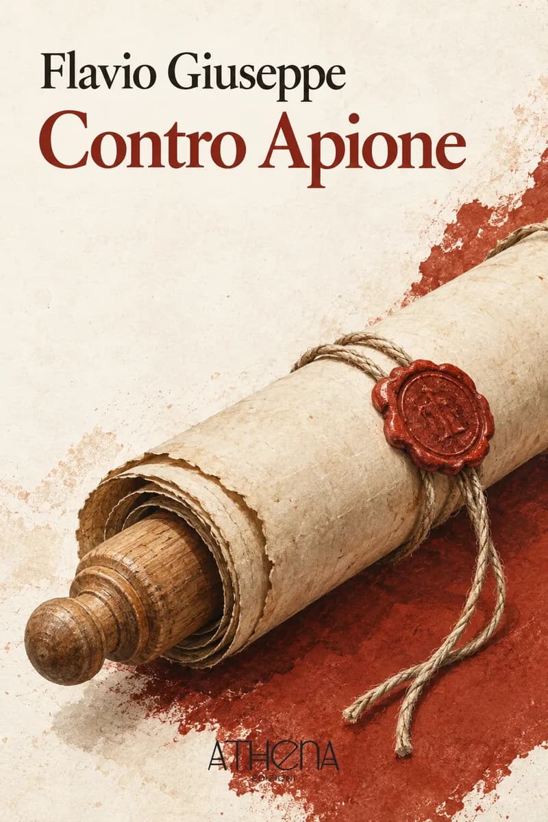Contro Apione di Flavio Giuseppe – copertina Edizioni Athena