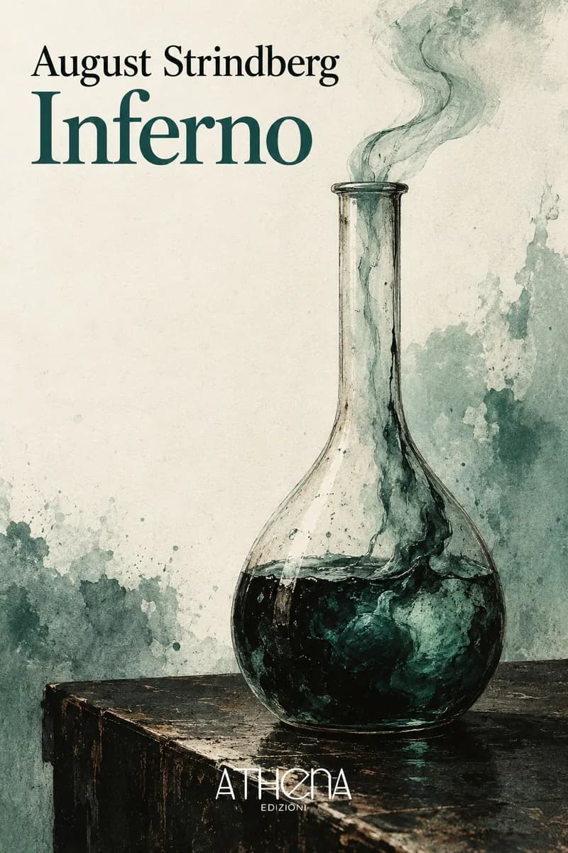 Inferno di August Strindberg – copertina Edizioni Athena