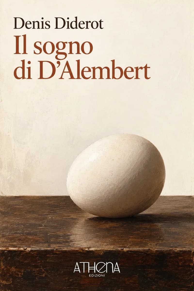 Il sogno di D'Alembert di Denis Diderot – copertina Edizioni Athena