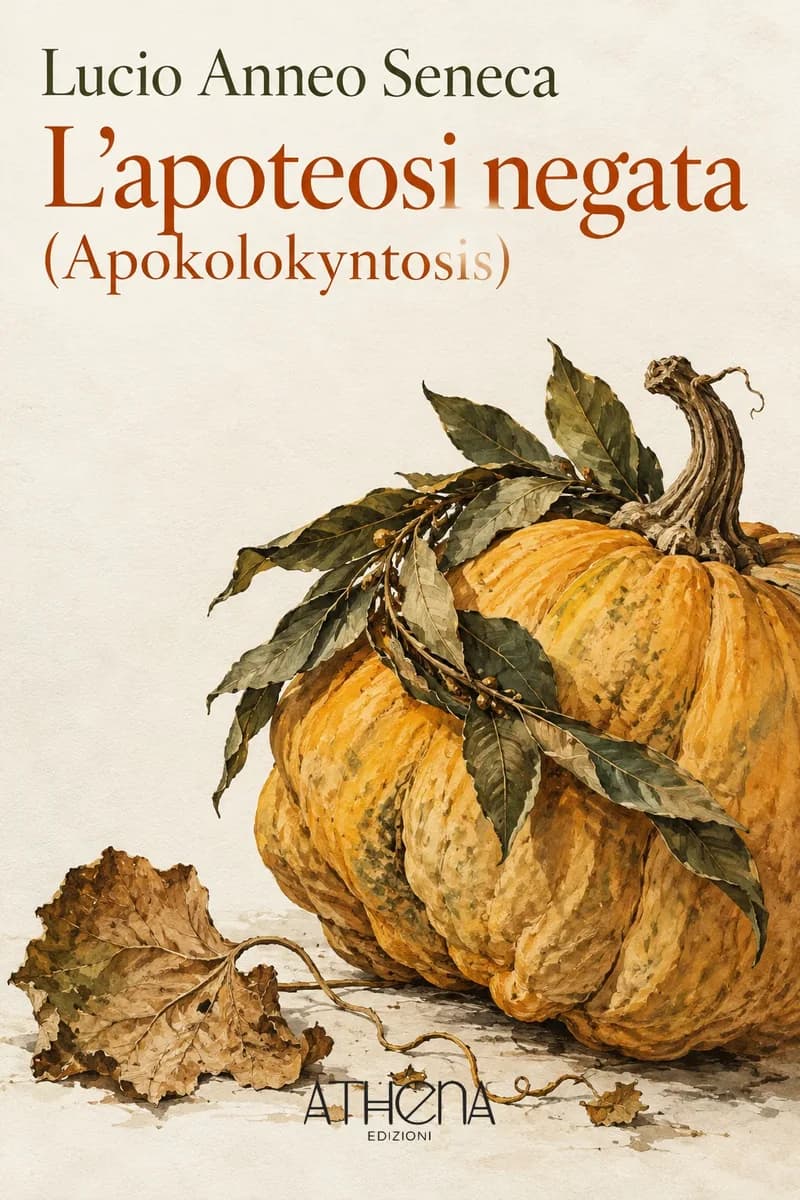 L'apoteosi negata (Apokolokyntosis) di Lucio Anneo Seneca – copertina Edizioni Athena