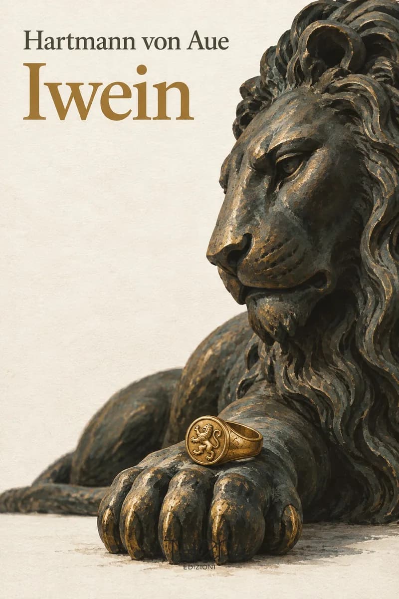 Iwein di Hartmann von Aue – copertina Edizioni Athena