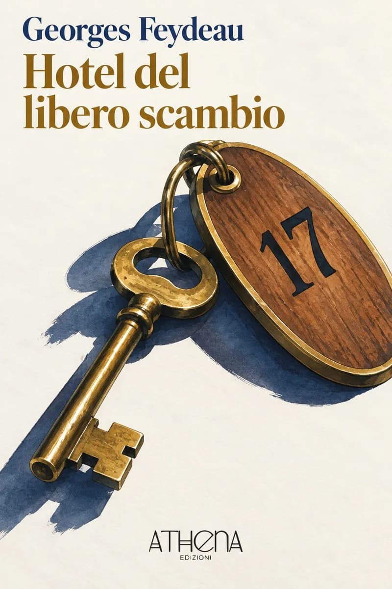 Hotel del libero scambio di Georges Feydeau – copertina Edizioni Athena