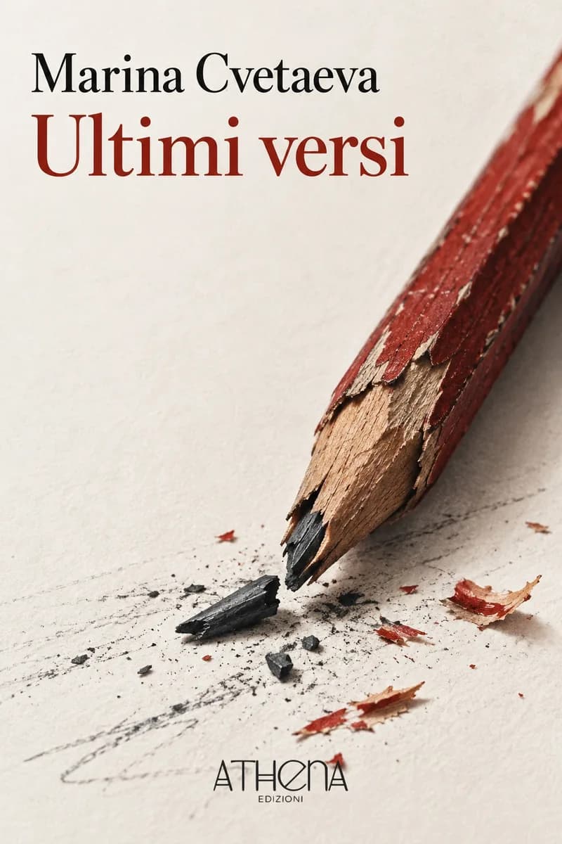 Ultimi versi di Marina Cvetaeva – copertina Edizioni Athena