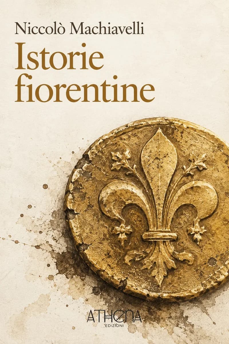Istorie fiorentine di Niccolò Machiavelli – copertina Edizioni Athena